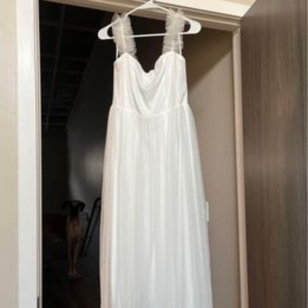 Lulus White Midi Dress